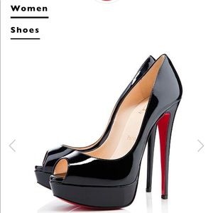 💯 AUTHENTIC CHRISTIAN LOUBOUTIN BLACK PUMPS